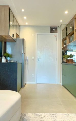 Apartamento à venda com 44m², 1 quarto e 1 vaga Apartamento à venda com 44m², 1 quarto e 1 vagaSala