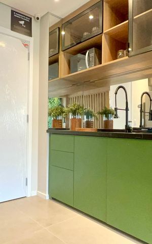 Apartamento à venda com 44m², 1 quarto e 1 vaga Apartamento à venda com 44m², 1 quarto e 1 vagaCozinha