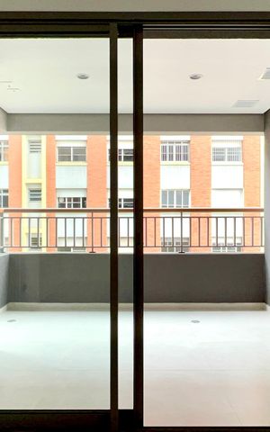 Apartamento à venda com 19m², 1 quarto e 1 vaga Apartamento à venda com 19m², 1 quarto e 1 vagaVaranda