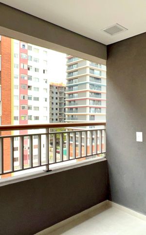 Apartamento à venda com 19m², 1 quarto e 1 vaga Apartamento à venda com 19m², 1 quarto e 1 vagaVaranda