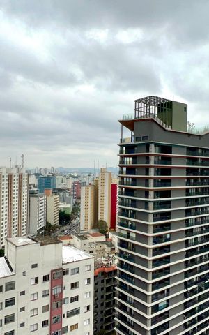 Apartamento à venda com 37m², 1 quarto e 1 vaga Apartamento à venda com 37m², 1 quarto e 1 vagaVista da Varanda