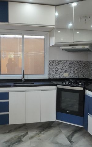 Casa de condomínio à venda com 124m², 3 quartos e 2 vagasCozinha