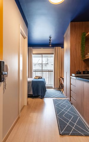 Apartamento para alugar com 25m², 1 quarto e sem vaga Apartamento para alugar com 25m², 1 quarto e sem vagaSala