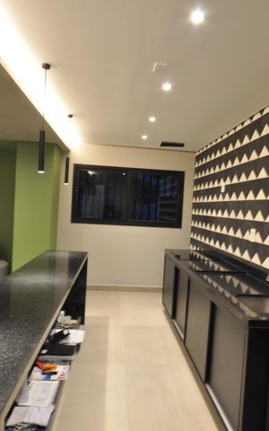 Apartamento para alugar com 43m², 2 quartos e sem vagaÁrea comum - Salão de festas