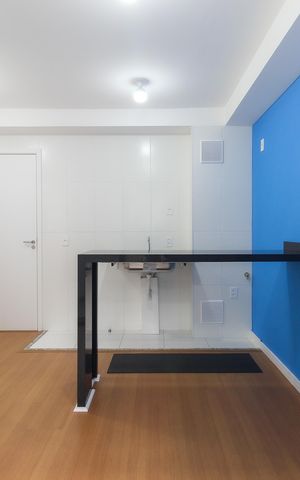 Apartamento para alugar com 28m², 1 quarto e sem vaga Apartamento para alugar com 28m², 1 quarto e sem vagaSala - Cozinha
