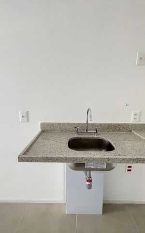 Studio à venda com 26m², 1 quarto e sem vaga Studio à venda com 26m², 1 quarto e sem vagaStudio/Cozinha