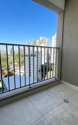 Studio à venda com 26m², 1 quarto e sem vaga Studio à venda com 26m², 1 quarto e sem vagaVaranda