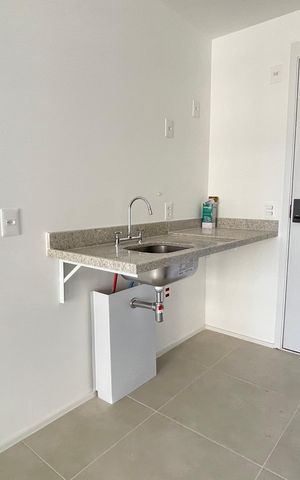 Studio à venda com 26m², 1 quarto e sem vaga Studio à venda com 26m², 1 quarto e sem vagaStudio/Cozinha