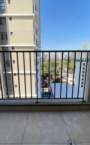 Studio à venda com 26m², 1 quarto e sem vaga Studio à venda com 26m², 1 quarto e sem vagaVaranda