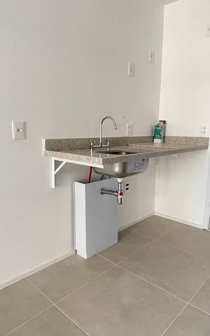 Studio à venda com 26m², 1 quarto e sem vaga Studio à venda com 26m², 1 quarto e sem vagaStudio/Cozinha