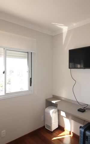 Apartamento à venda com 122m², 3 quartos e 2 vagasQuarto 3
