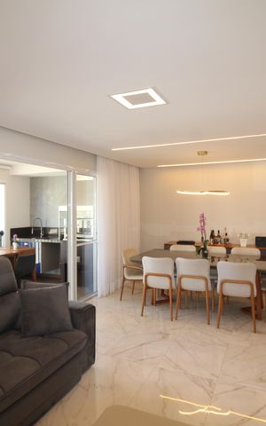 Apartamento à venda com 122m², 3 quartos e 2 vagasSala