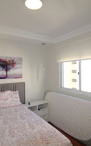 Apartamento à venda com 122m², 3 quartos e 2 vagasQuarto 1