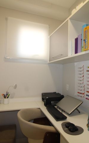 Apartamento à venda com 122m², 3 quartos e 2 vagasEscritório