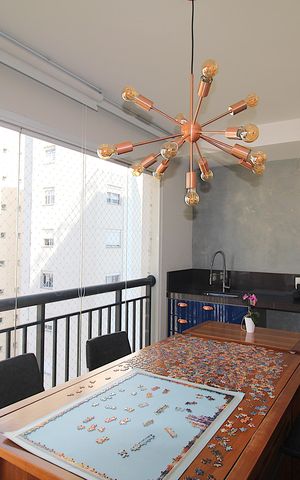 Apartamento à venda com 122m², 3 quartos e 2 vagasSala - Varanda