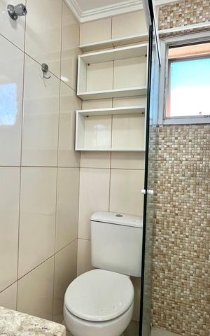 Apartamento à venda com 53m², 2 quartos e 1 vagaBanheiro