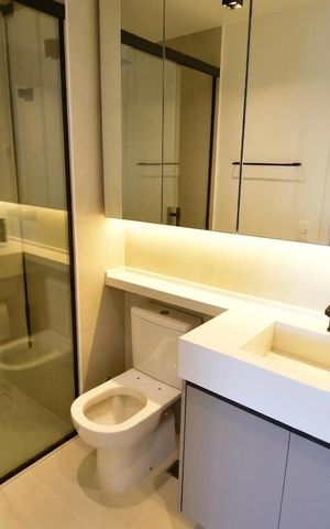 Apartamento para alugar com 40m², 1 quarto e 1 vaga Apartamento para alugar com 40m², 1 quarto e 1 vagaBanheiro