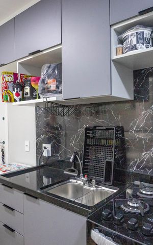 Apartamento para alugar com 34m², 2 quartos e sem vaga Apartamento para alugar com 34m², 2 quartos e sem vagaCozinha