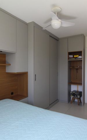 Apartamento à venda com 67m², 2 quartos e 1 vagaQuarto 2
