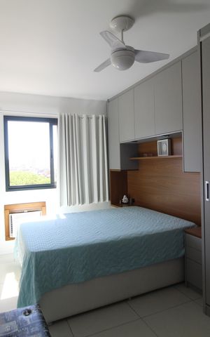 Apartamento à venda com 67m², 2 quartos e 1 vagaQuarto 2