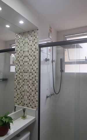 Apartamento à venda com 51m², 2 quartos e 1 vagaBanheiro 