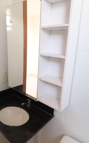 Apartamento para alugar com 52m², 2 quartos e 1 vagaBanheiro do Quarto 2
