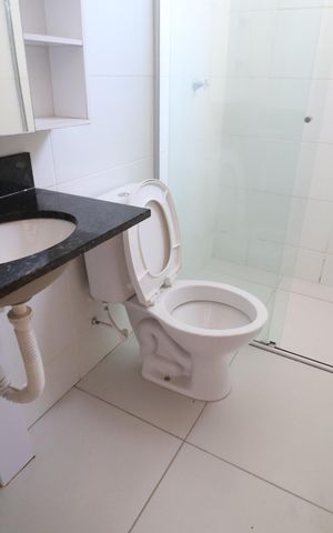 Apartamento para alugar com 52m², 2 quartos e 1 vagaBanheiro do Quarto 2