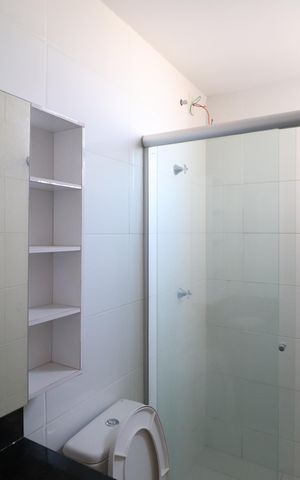 Apartamento para alugar com 52m², 2 quartos e 1 vagaBanheiro do Quarto 2