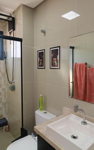 Apartamento à venda com 48m², 2 quartos e sem vagaBanheiro