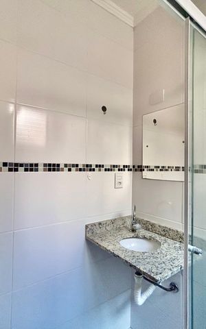 Casa para alugar com 51m², 2 quartos e 1 vaga Casa para alugar com 51m², 2 quartos e 1 vagaBanheiro do Quarto 2