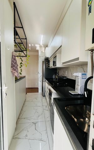 Apartamento para alugar com 64m², 2 quartos e 1 vaga