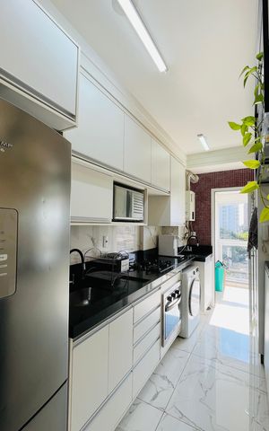 Apartamento para alugar com 64m², 2 quartos e 1 vaga