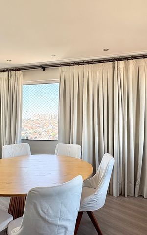 Apartamento à venda com 180m², 3 quartos e 2 vagas Apartamento à venda com 180m², 3 quartos e 2 vagasSala de Jantar