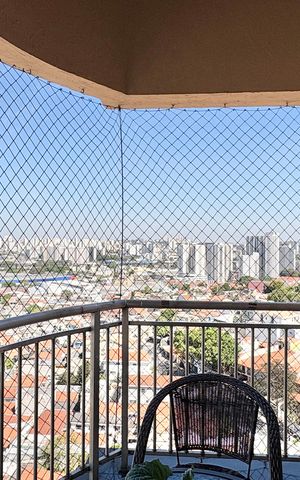 Apartamento à venda com 180m², 3 quartos e 2 vagas Apartamento à venda com 180m², 3 quartos e 2 vagasVaranda da Sala