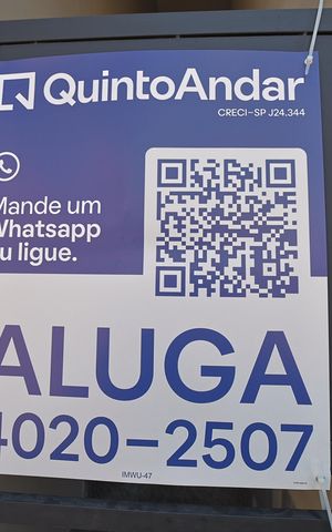 Apartamento para alugar com 31m², 2 quartos e sem vagainstalada dia 19-08-2026 Placa : IMWU-47