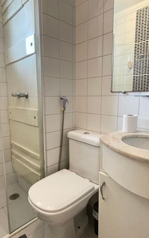 Apartamento para alugar com 52m², 2 quartos e 1 vaga Apartamento para alugar com 52m², 2 quartos e 1 vagaBanheiro