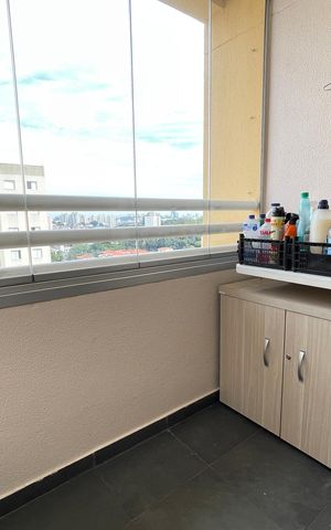 Apartamento para alugar com 52m², 2 quartos e 1 vaga Apartamento para alugar com 52m², 2 quartos e 1 vagaVaranda