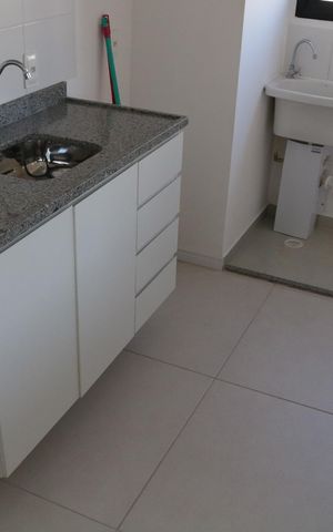 Apartamento para alugar com 33m², 2 quartos e sem vagaCozinha e Área de Serviço