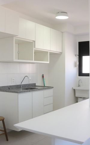 Apartamento para alugar com 33m², 2 quartos e sem vagaCozinha e Área de Serviço