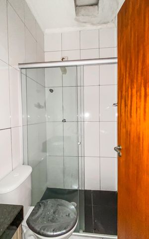 Casa de condomínio à venda com 93m², 3 quartos e 1 vaga Casa de condomínio à venda com 93m², 3 quartos e 1 vagaBanheiro