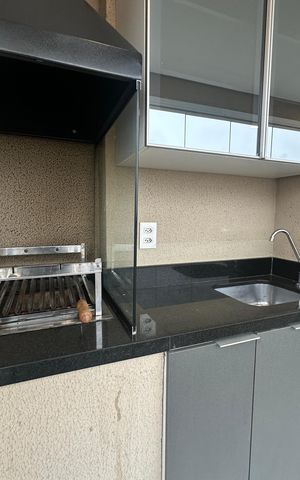 Apartamento à venda com 109m², 3 quartos e 2 vagas Apartamento à venda com 109m², 3 quartos e 2 vagasChurrasqueira