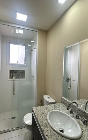 Apartamento à venda com 109m², 3 quartos e 2 vagas Apartamento à venda com 109m², 3 quartos e 2 vagasBanheiro da Suíte 1 e 2
