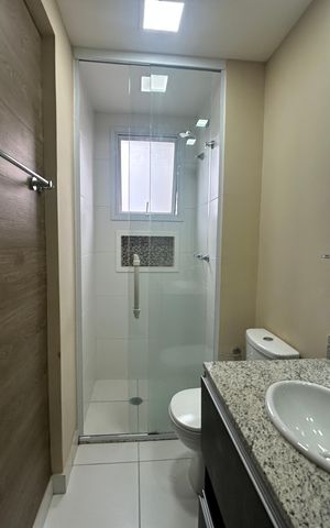 Apartamento à venda com 109m², 3 quartos e 2 vagas Apartamento à venda com 109m², 3 quartos e 2 vagasBanheiro da Suíte 1 e 2