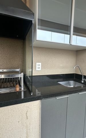 Apartamento à venda com 109m², 3 quartos e 2 vagas Apartamento à venda com 109m², 3 quartos e 2 vagasChurrasqueira