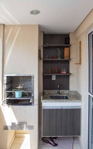 Apartamento à venda com 82m², 3 quartos e 2 vagasVaranda da Sala