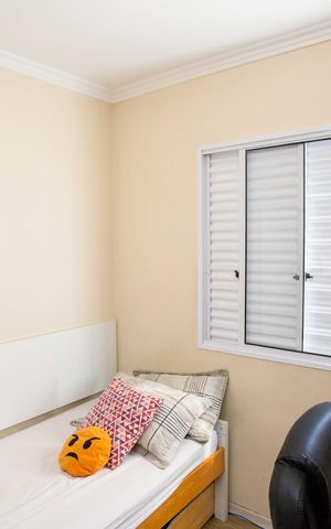 Apartamento à venda com 82m², 3 quartos e 2 vagasQuarto 3