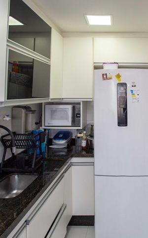 Apartamento à venda com 82m², 3 quartos e 2 vagasCozinha