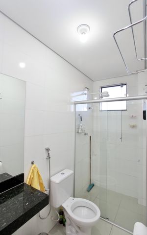 Apartamento à venda com 90m², 2 quartos e sem vaga Apartamento à venda com 90m², 2 quartos e sem vagaBanheiro da Suíte