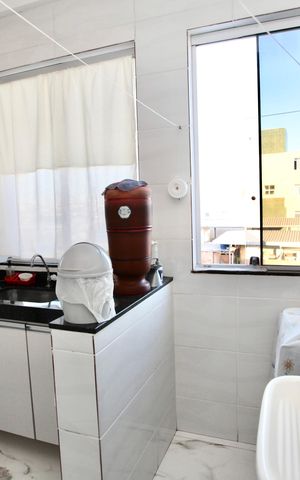Apartamento à venda com 90m², 2 quartos e sem vaga Apartamento à venda com 90m², 2 quartos e sem vagaCozinha e Área de Serviço