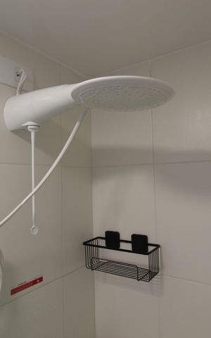 Apartamento para alugar com 24m², 1 quarto e sem vagaBanheiro da Suíte